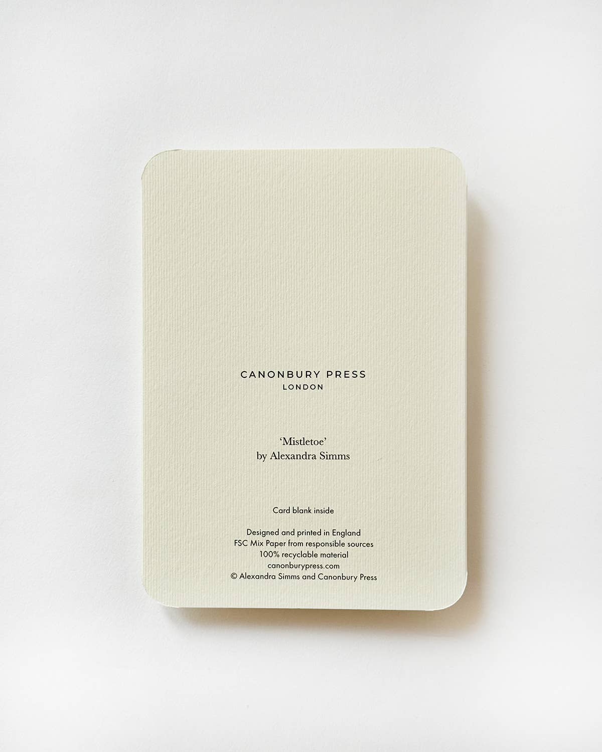 Mistletoe Christmas - Greeting Card