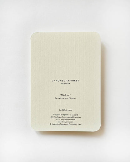 Mistletoe Christmas - Greeting Card