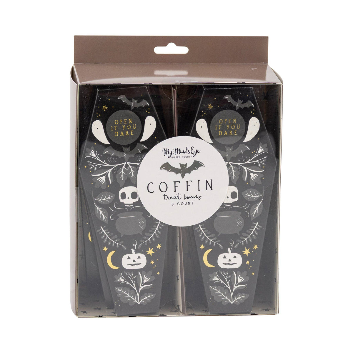 Coffin Treat Boxes - Set of 6