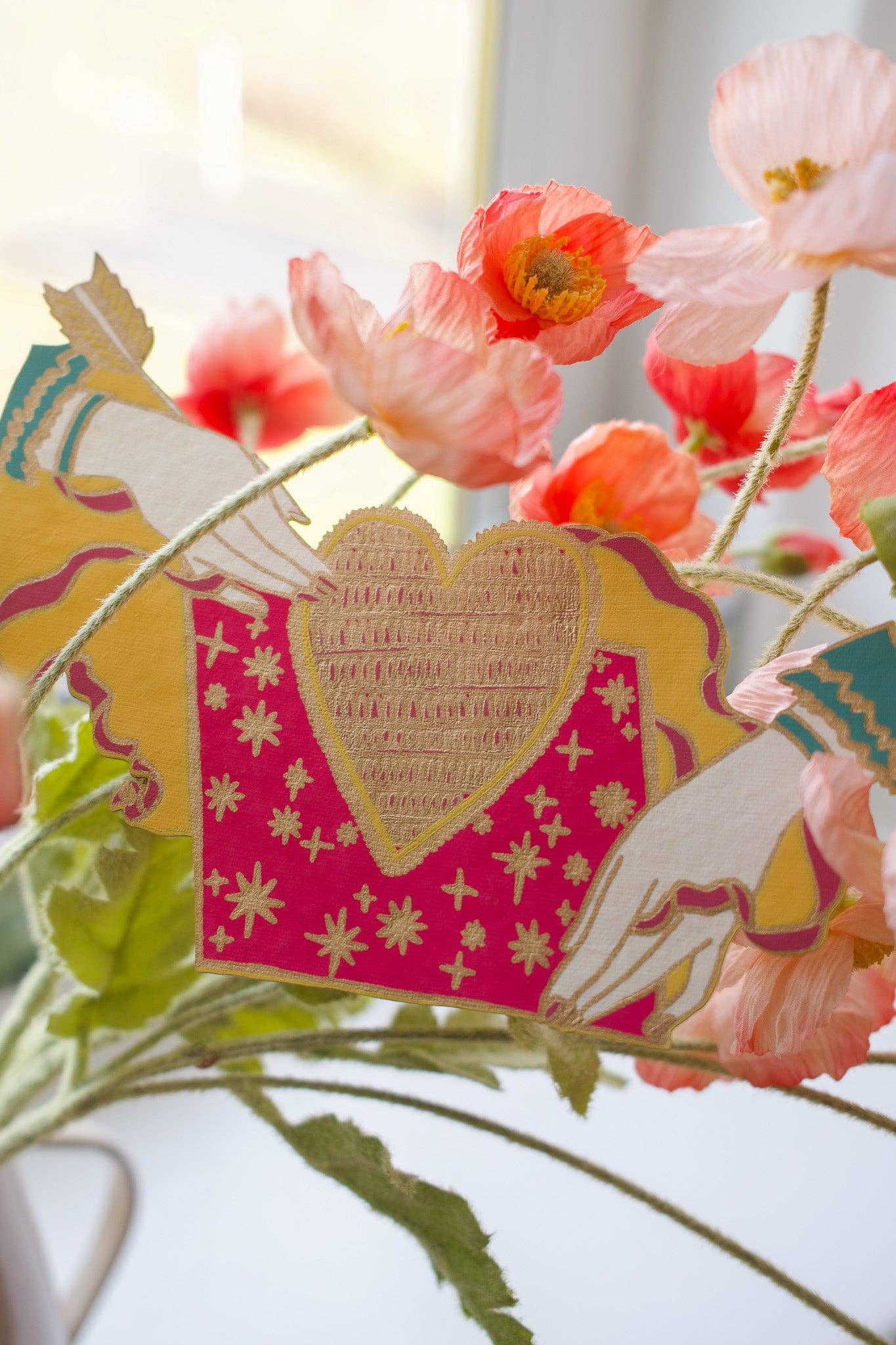 Heart and Hands - Greeting Card