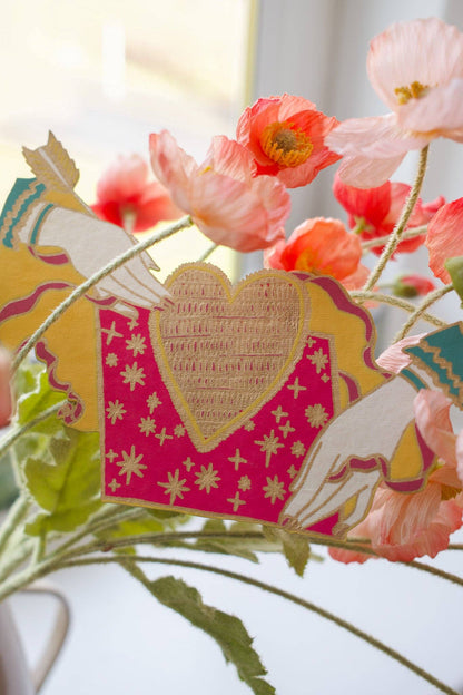 Heart and Hands - Greeting Card