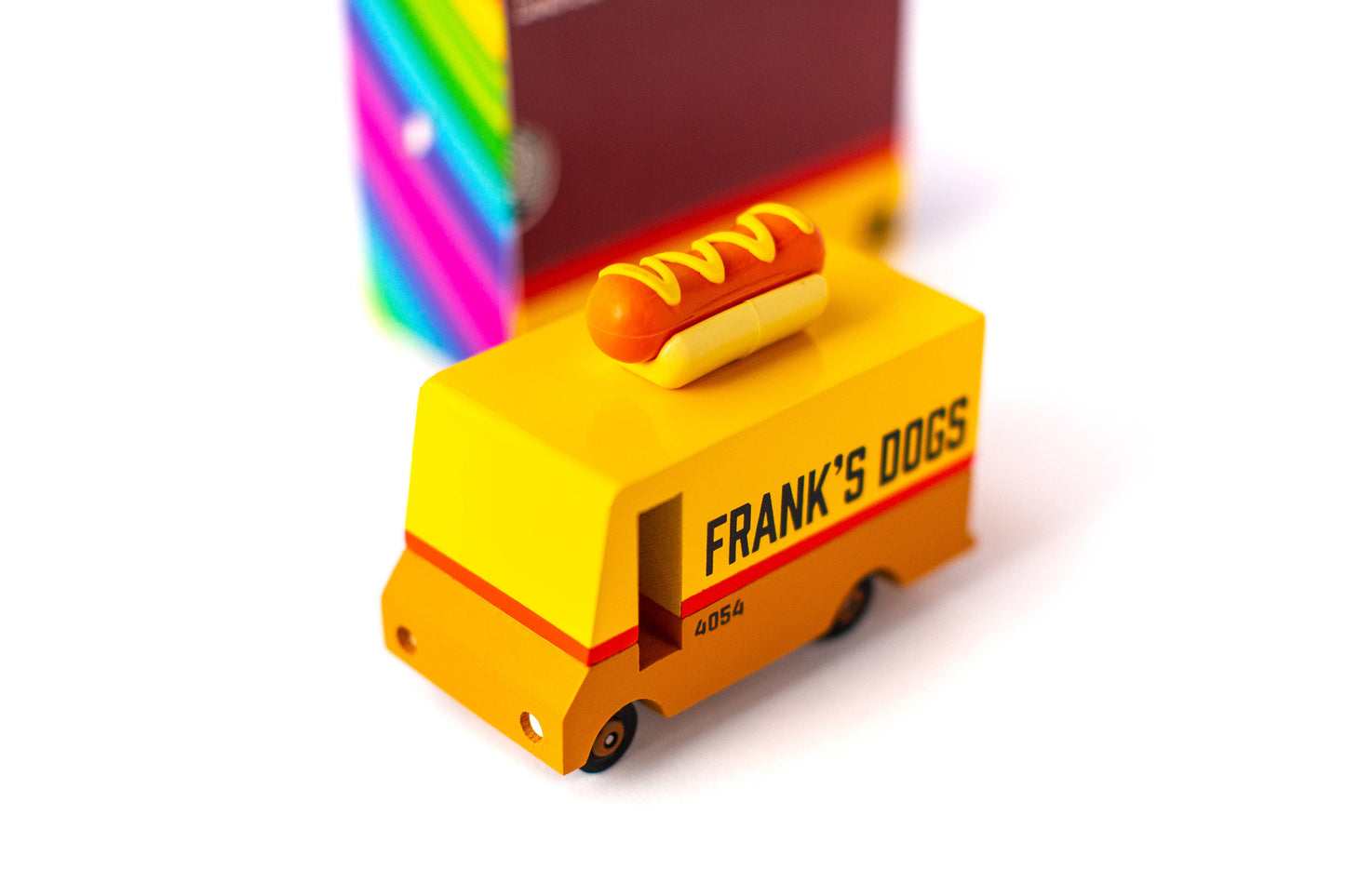 Hot Dog Van - Wooden Toy Car