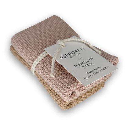 Cotton Dishcloths - Macaroon