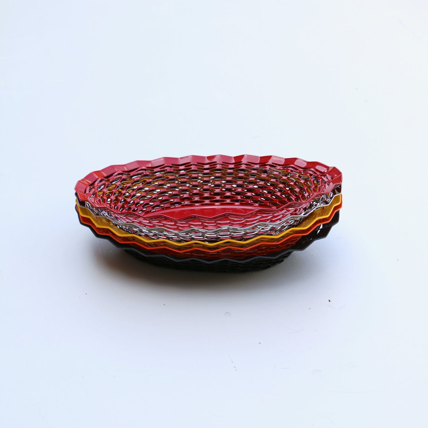 Oval Bread Basket / Small - Red