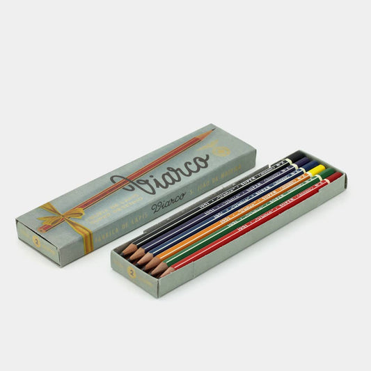 Viarco Vintage Multi Pencil Set of 12 - Grey Box