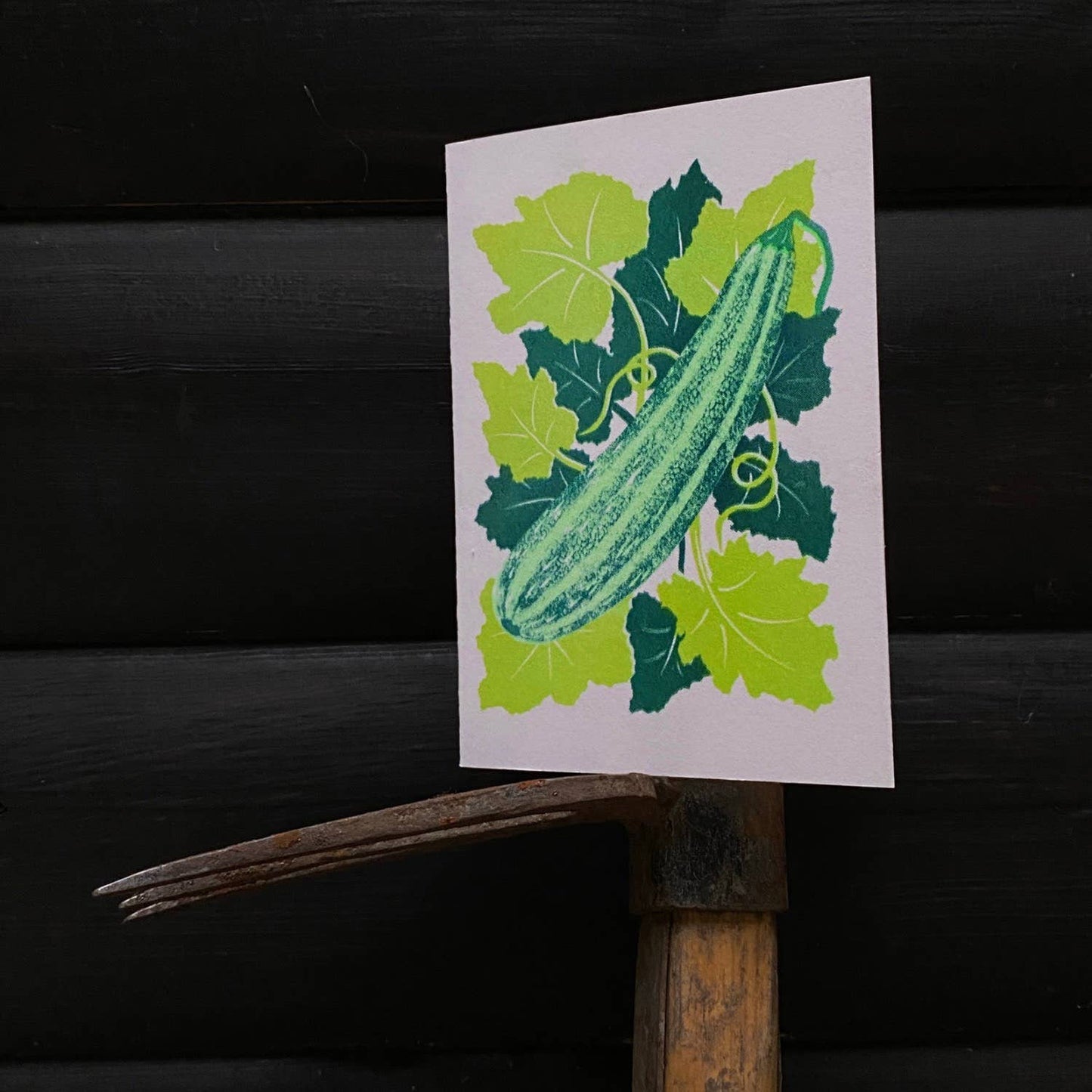 Grow Courgette - Greeting Card