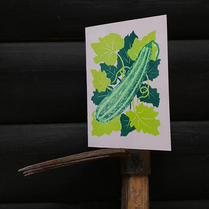 Grow Courgette - Greeting Card