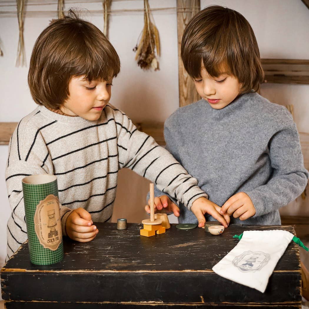 Wooden Stacking Toy No.7 - Pickle