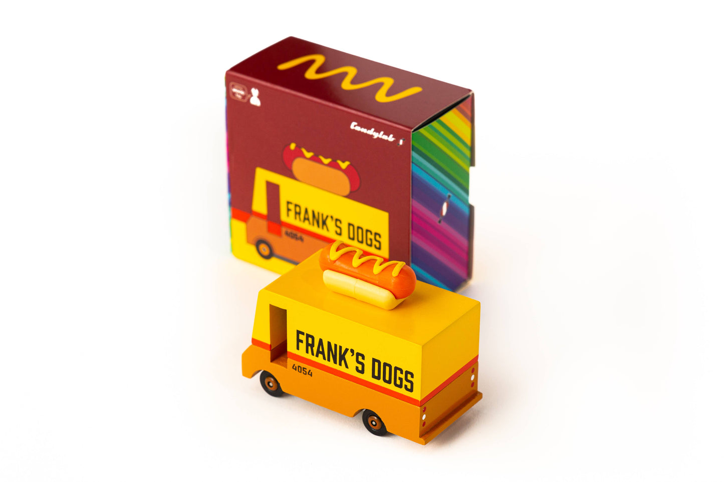 Hot Dog Van - Wooden Toy Car