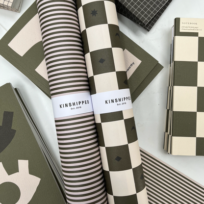 Peppermint Stripe - Wrapping Paper