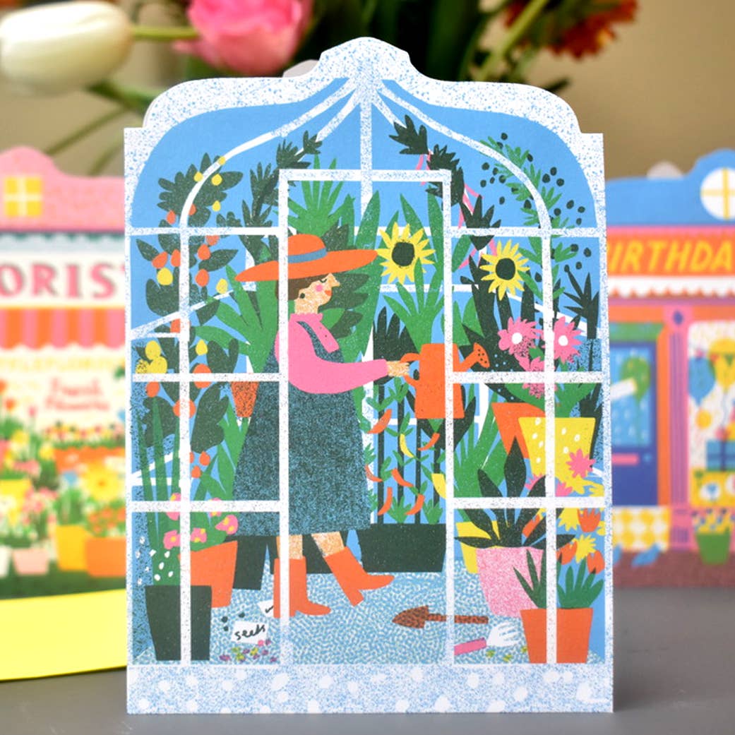 Greenhouse - Greeting Card