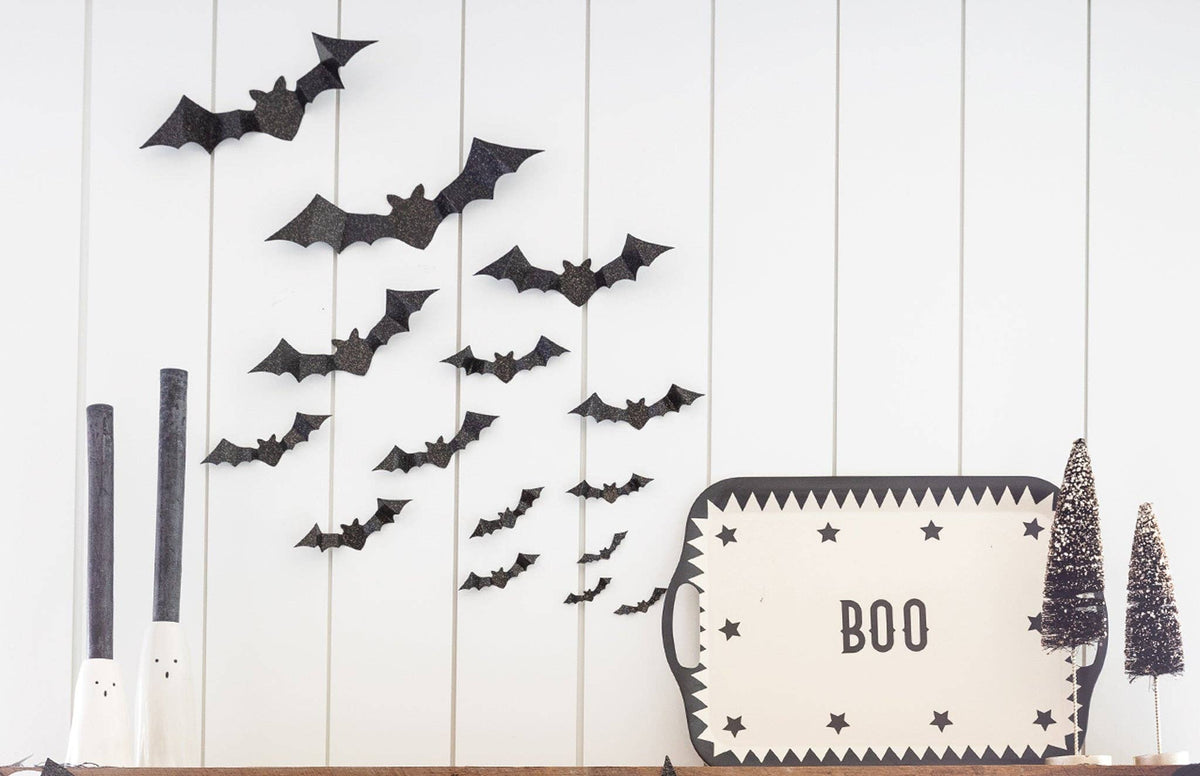 Halloween Paper Bats - Pack of 50