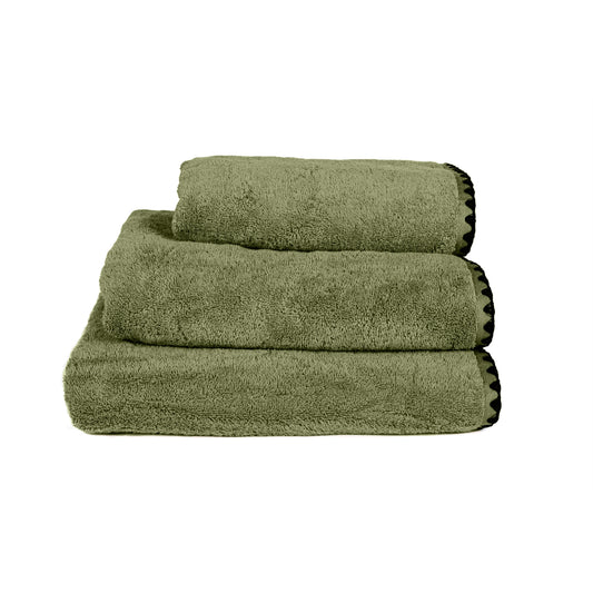 Towelling Mitt- Khaki Green