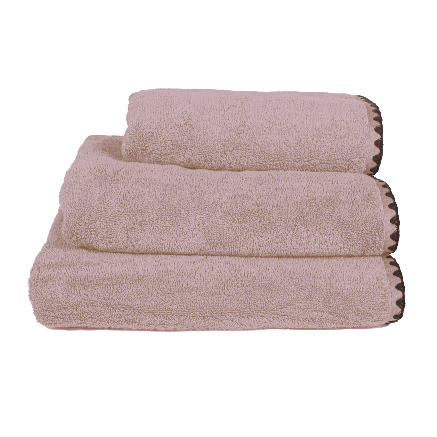 Towelling Mitt - Petal Pink