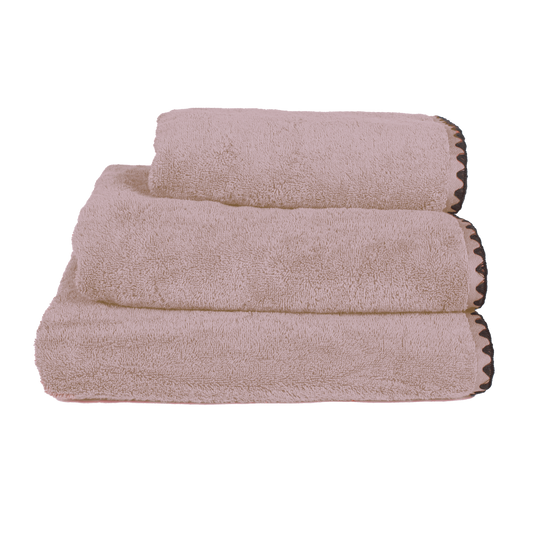 Towelling Mitt - Petal Pink