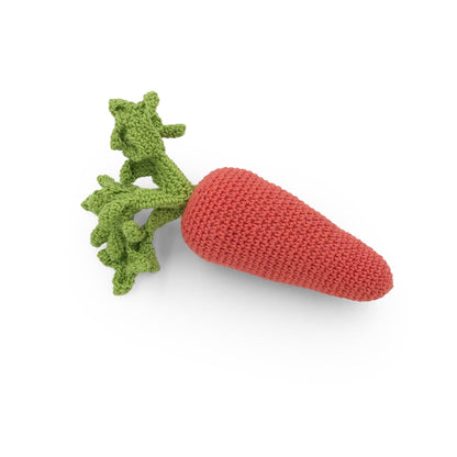 Crochet Rattle - Carrot