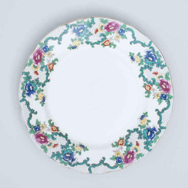 Floral Vintage 'Victoria’ Large Plate 