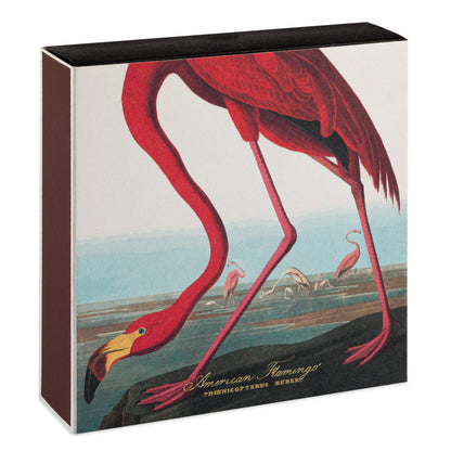 Square Matchbox - Flamingo