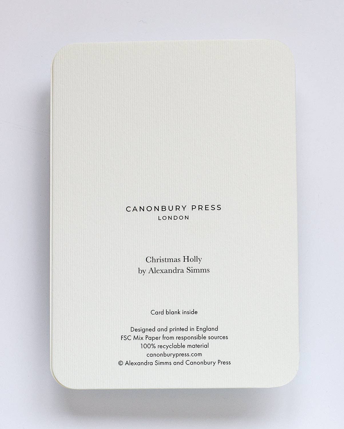 Christmas Holly Christmas Greeting Card | Christmas Card