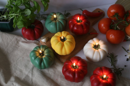 Spanish Heirloom Shaped Soy Wax Candle | Artisan crafted