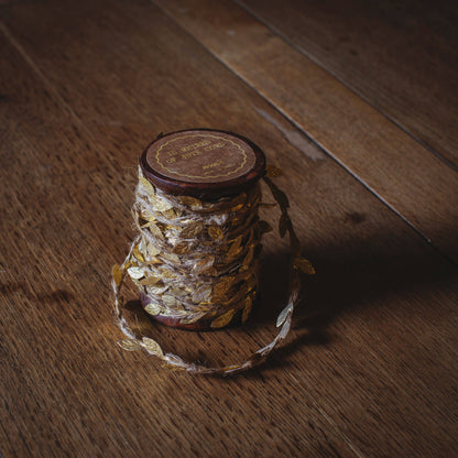 Leaf Jute Cord - Gold