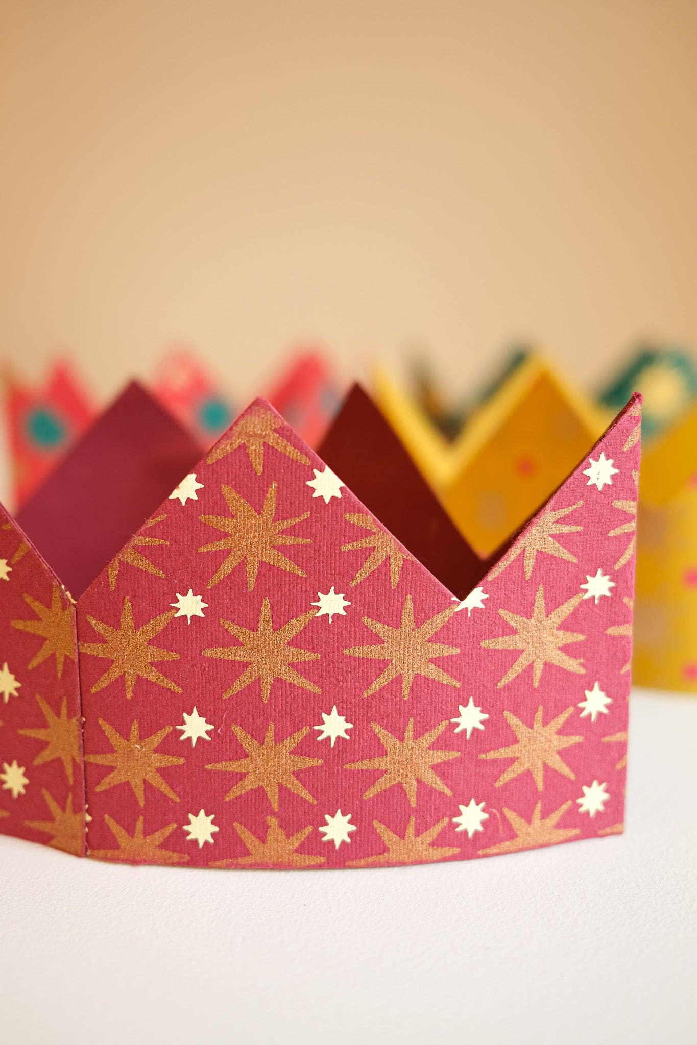 Festive Paper Crowns