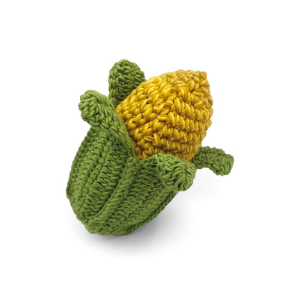 Crochet Rattle - Corn