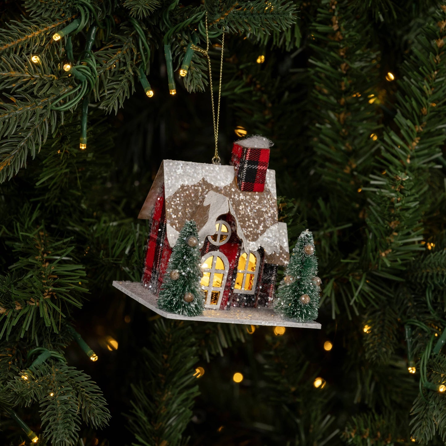 Light up Christmas Cottage Decoration