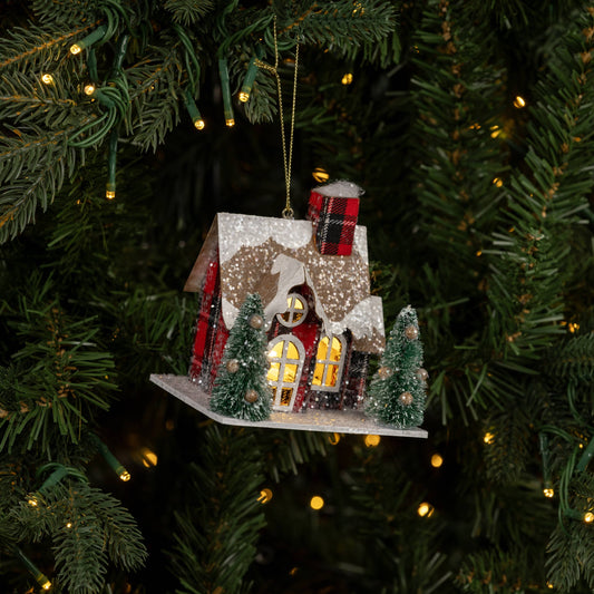 Light up Christmas Cottage Decoration