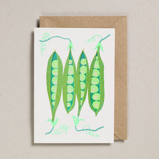 Grow Peas - Greeting Card