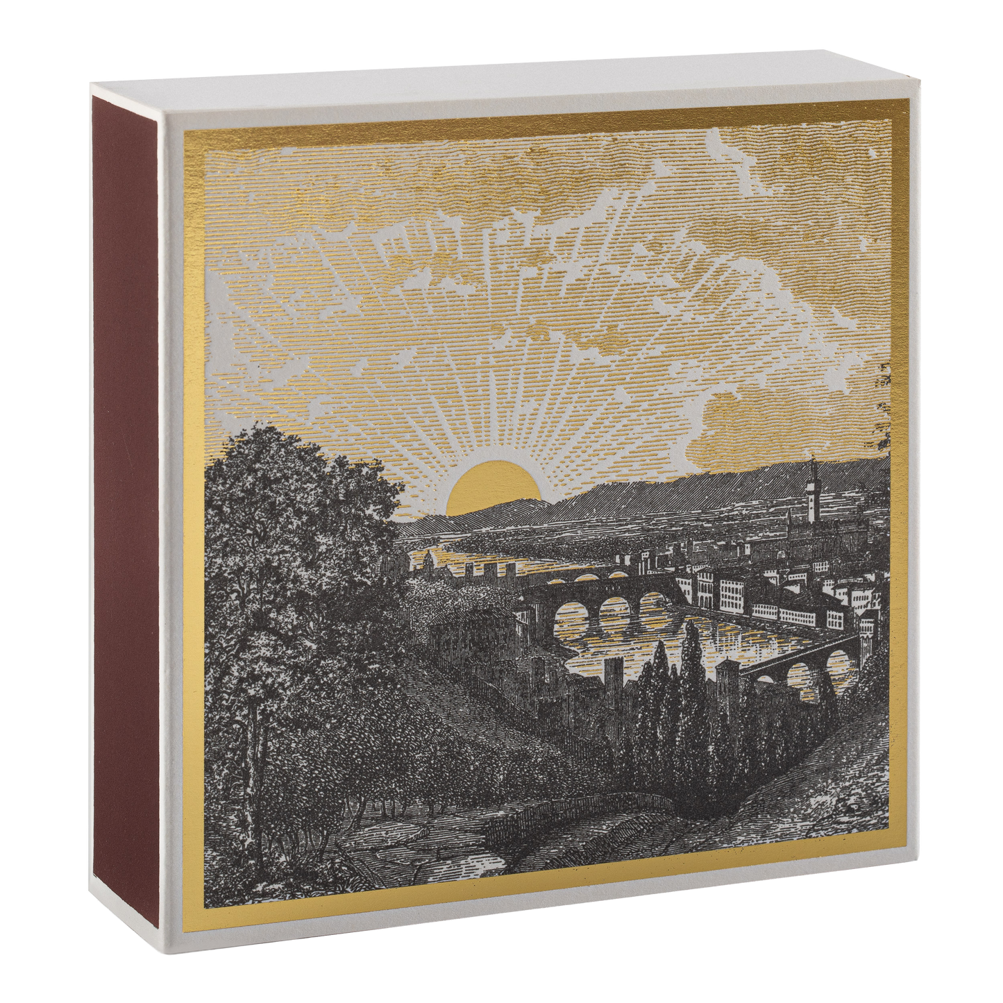 Square Matchbox - Tuscan Sun