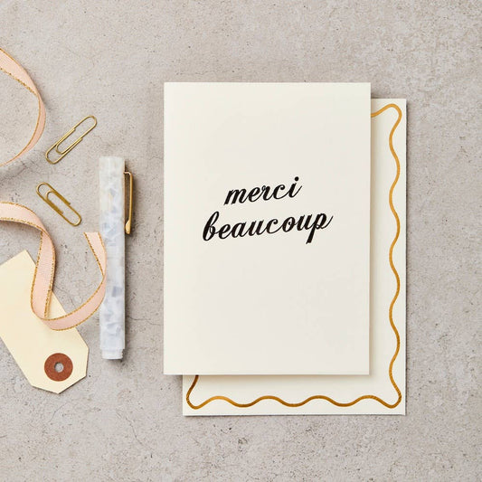 Merci Beaucoup - Greeting Card