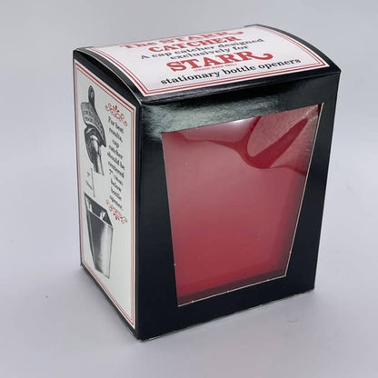 Red Metal Bottle Cap Catcher