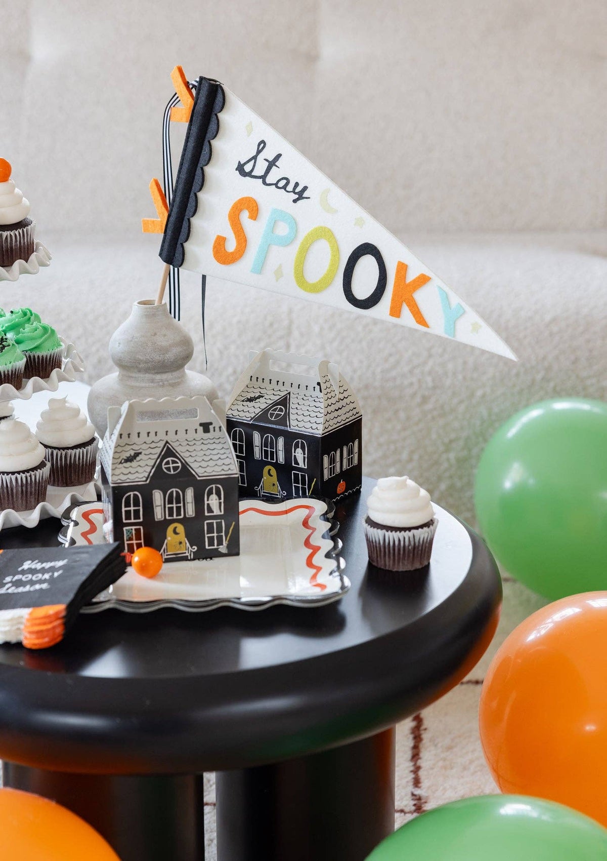 Halloween House Treat Boxes - Set of 6