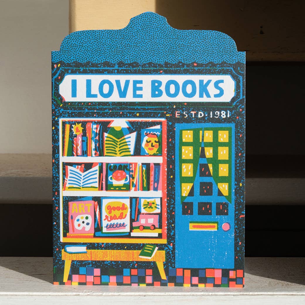 Book Shop - Greeting Card