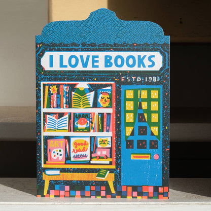 Book Shop - Greeting Card