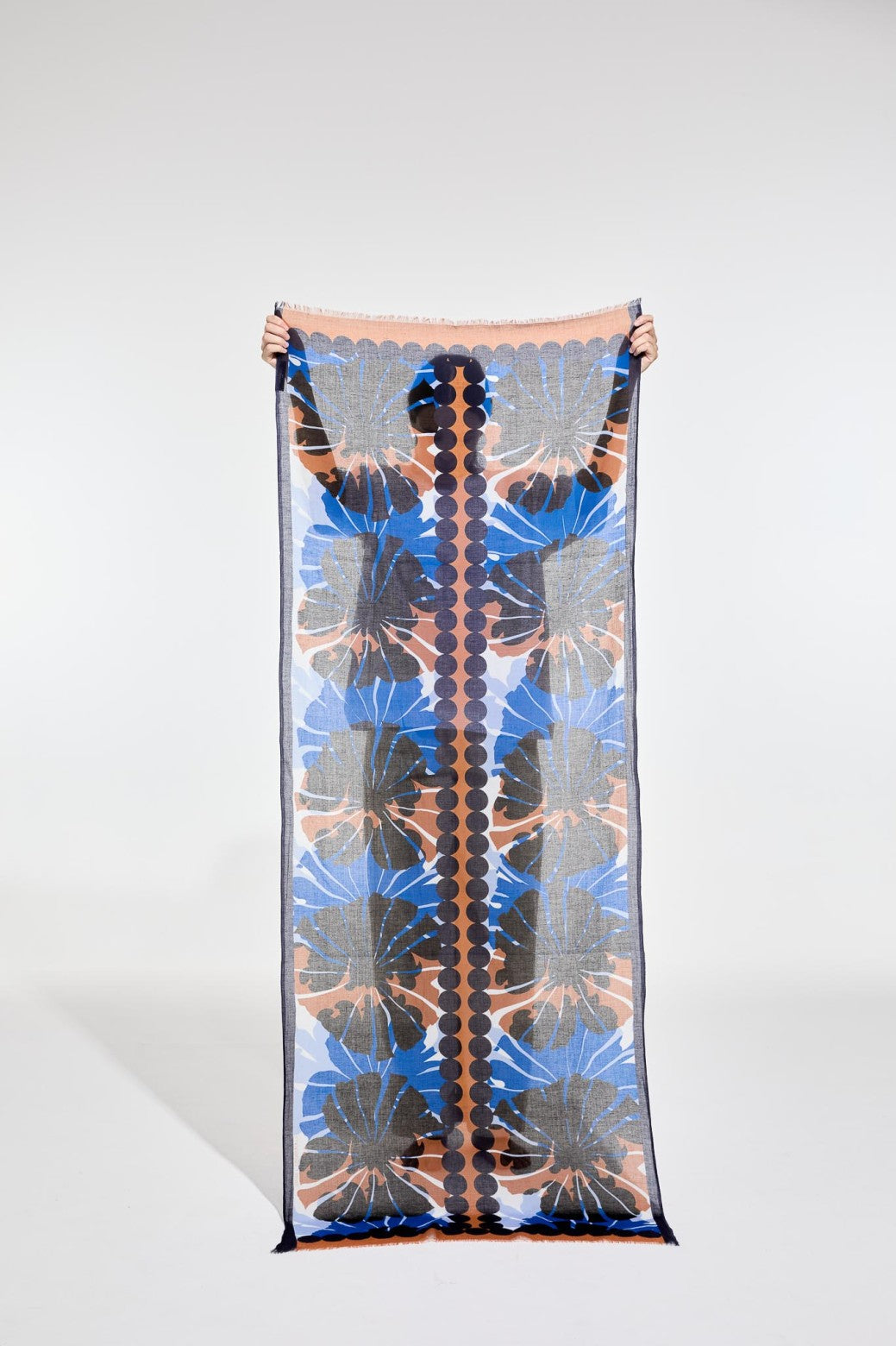 Pavot Scarf -  Blue
