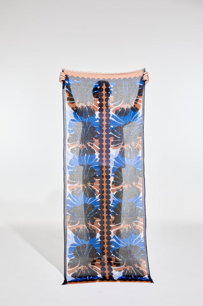 Pavot Scarf -  Blue