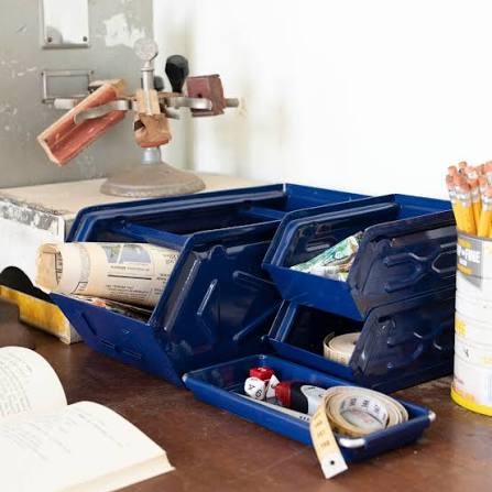Mini Metal Box - Navy