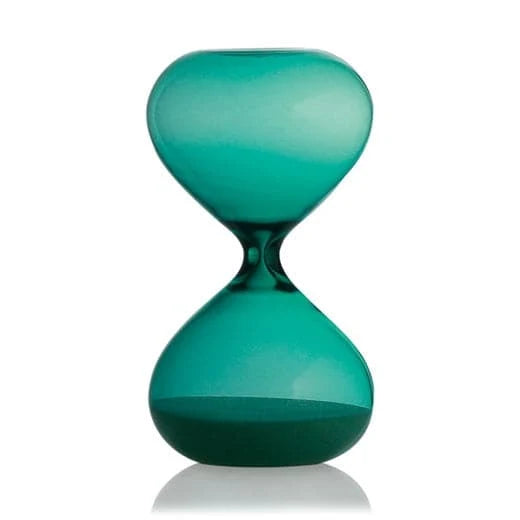 15 Minute Hourglass small - Turquoise