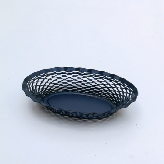 Oval Bread Basket / Large - Midnight Blue