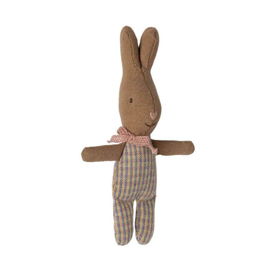 My, Bunny - Brown, Rose/Blue Check