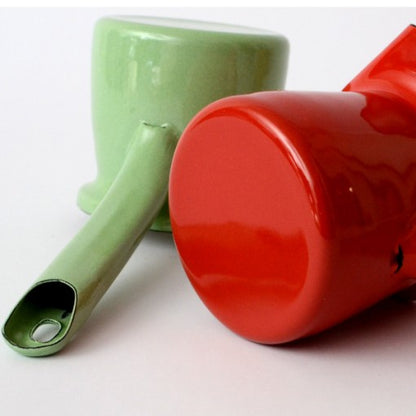 Enamel Milk Pan - Red