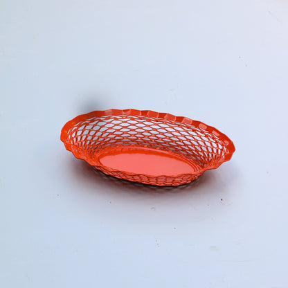 Oval Bread Basket / Small - Orange