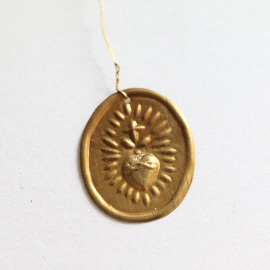 Oval Heart Decoration
