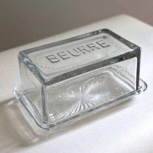 Glass Butter Dish