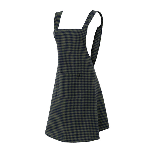 Japanese Apron - Encre Green