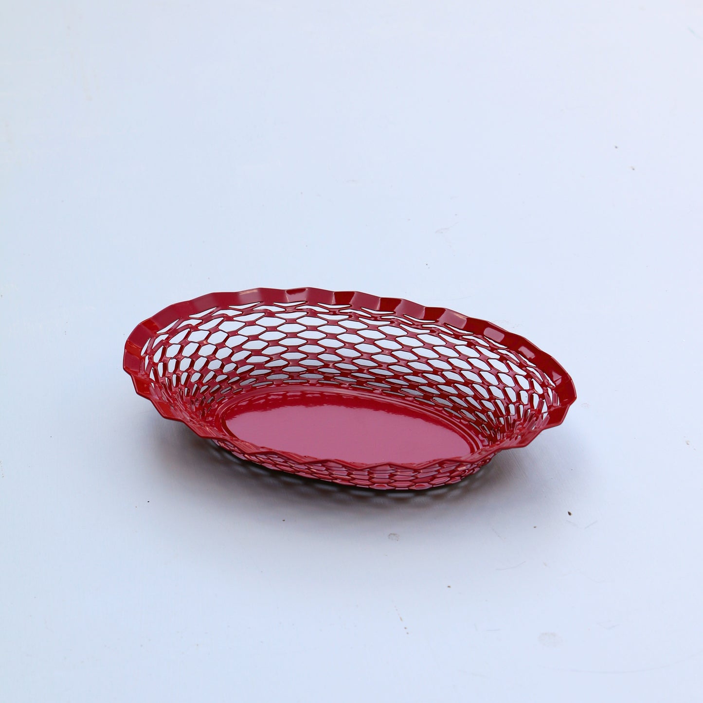 Oval Bread Basket / Small - Red
