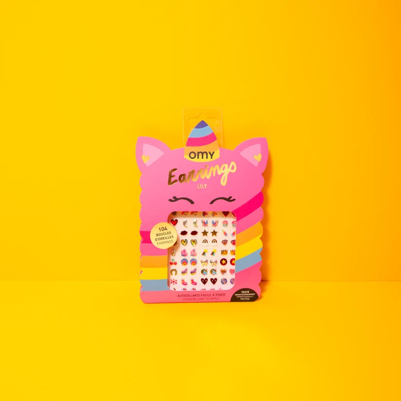 Stick-on Earrings - Lily